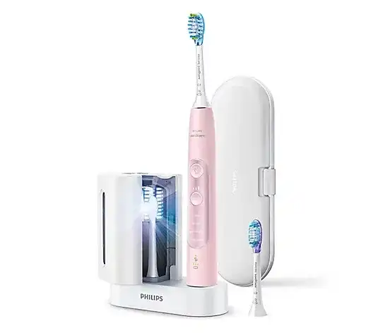 Philips Sonicare with UV Toothbrush Head Sanitizer